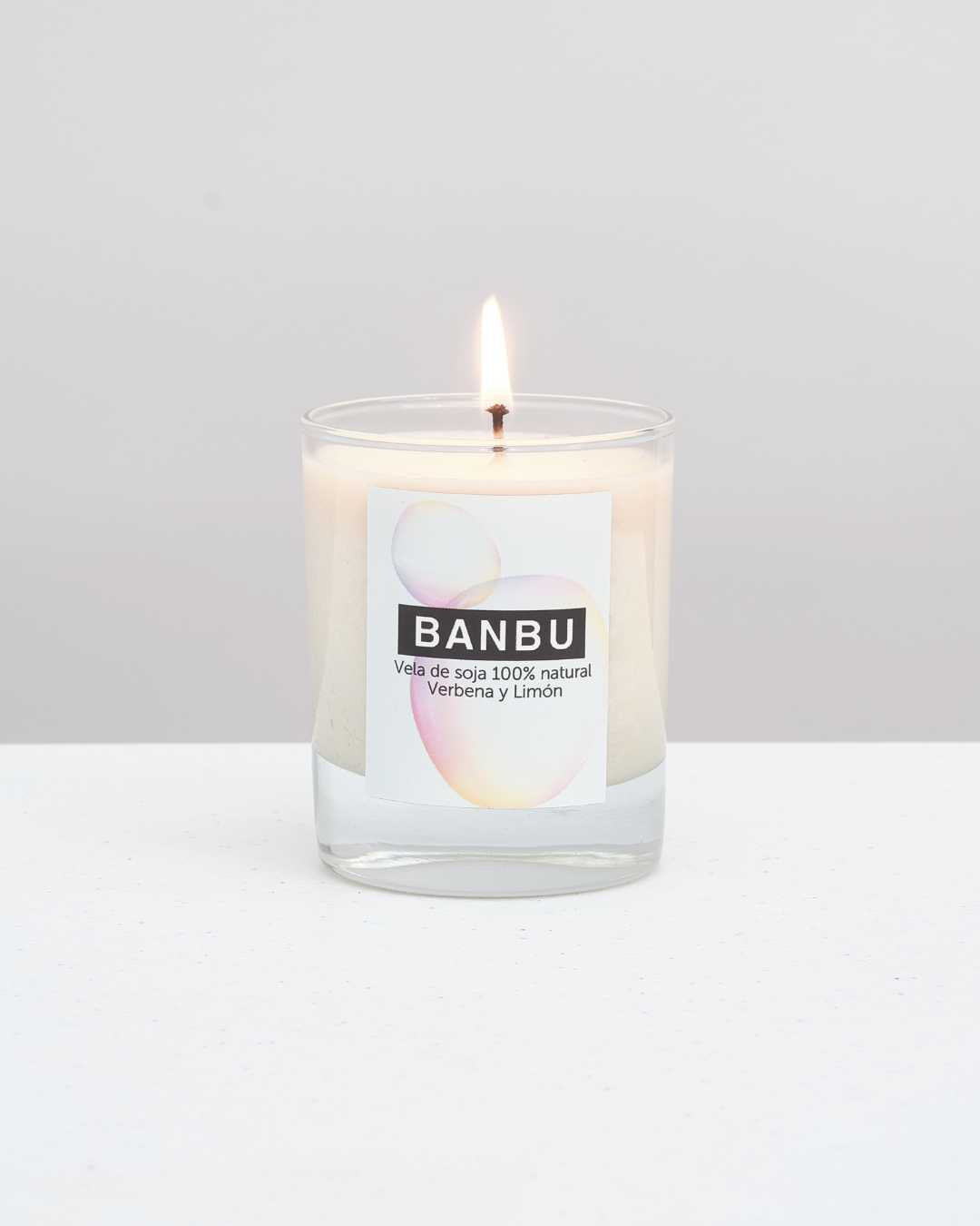 Vela de Soja Natural Aroma Verbena y Limón