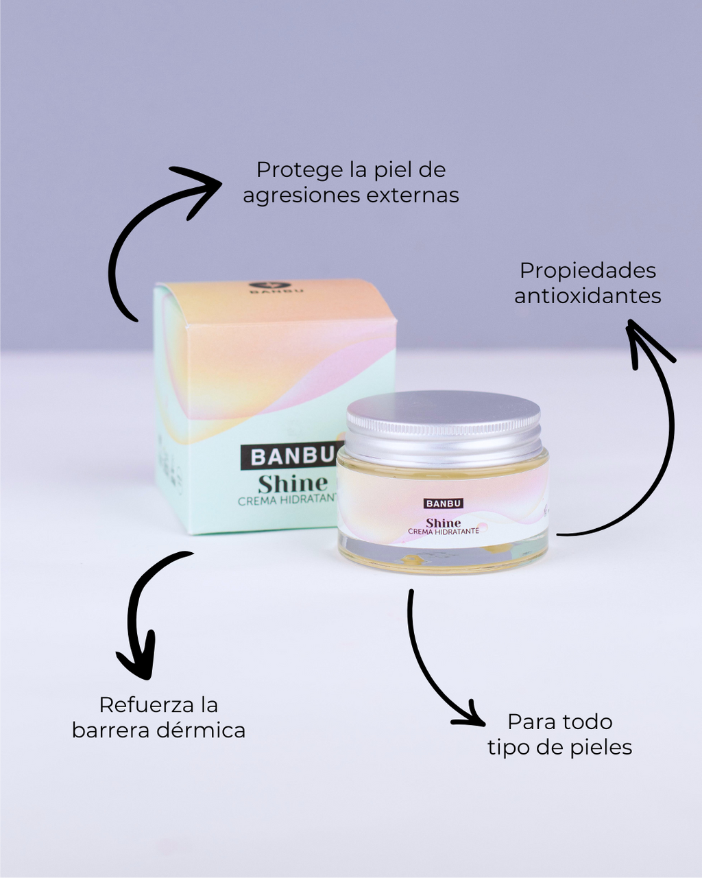 Crema Facial ECO Hidratante SHINE