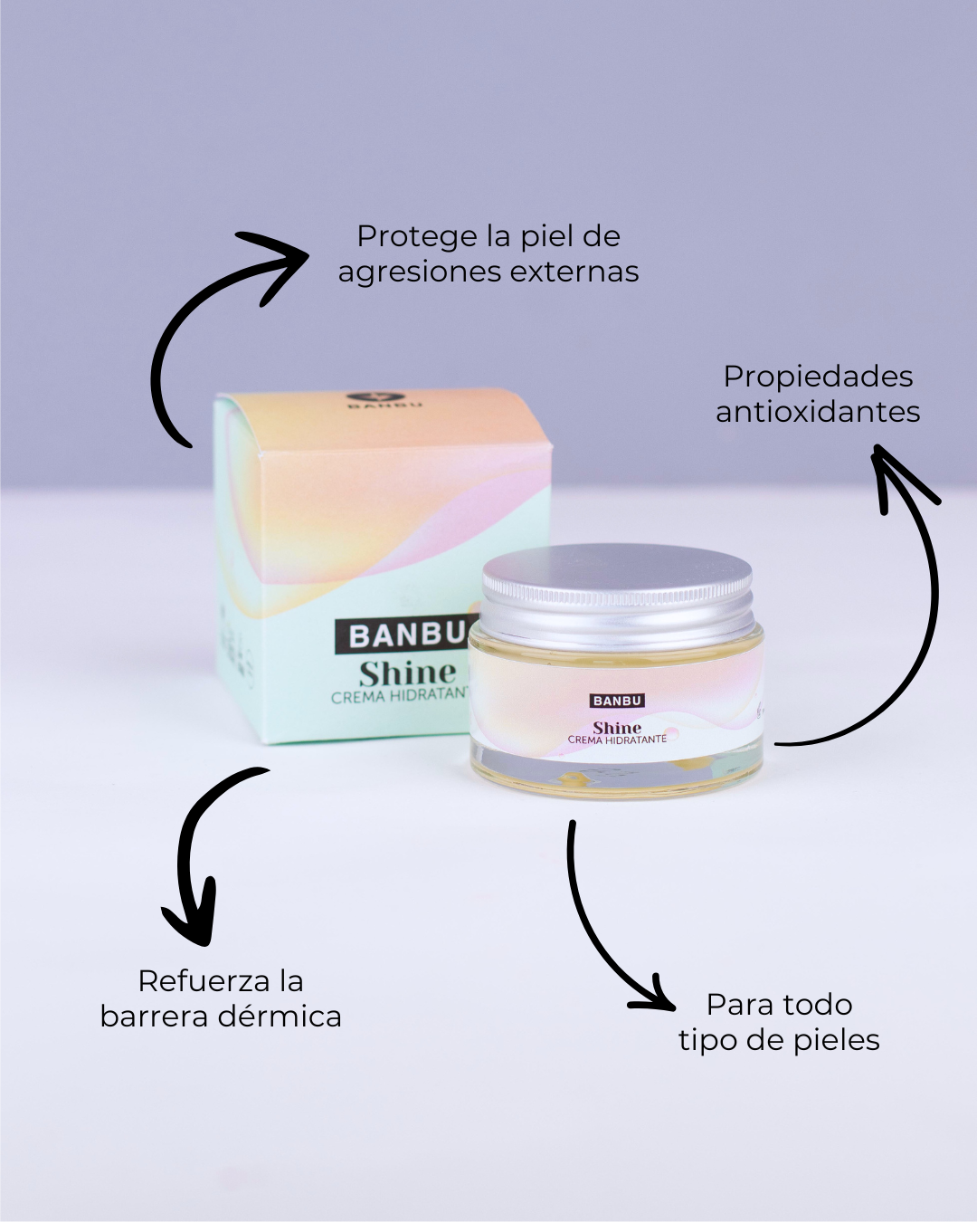 Crema Facial ECO Hidratante SHINE