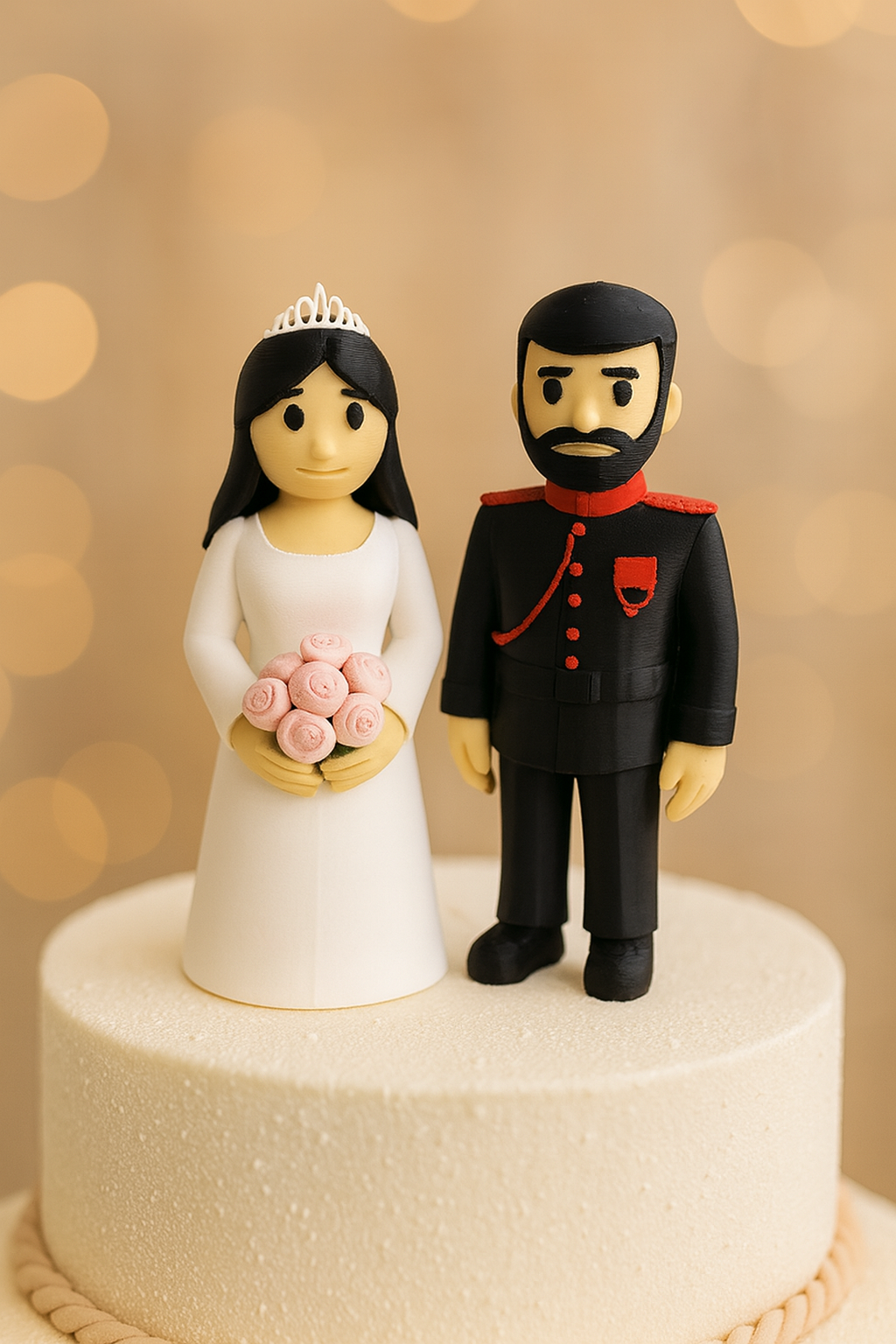 Muñecos de boda personalizados en 3D – 15 cm