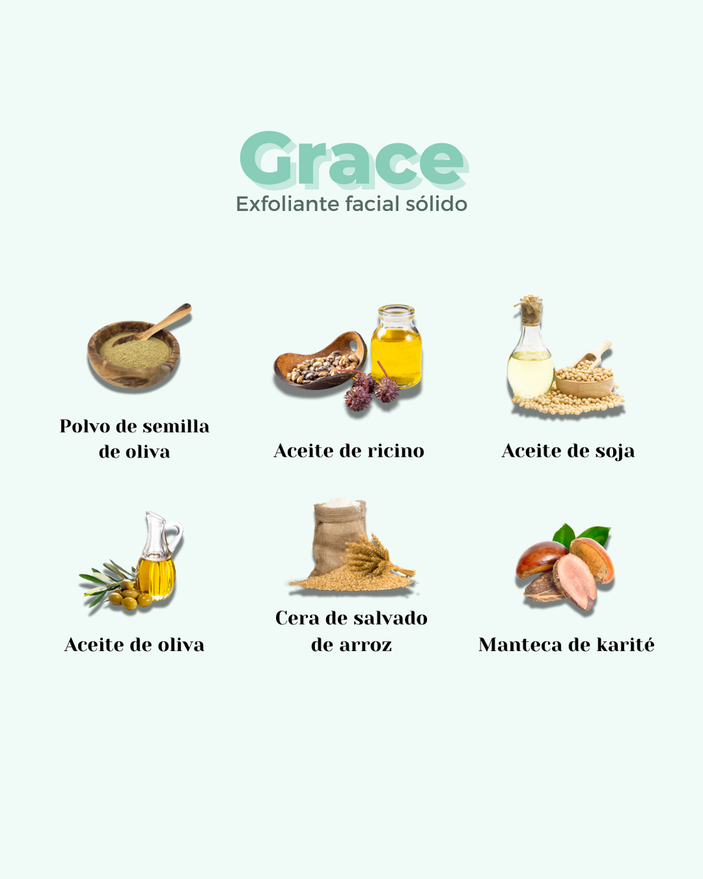 Exfoliante Facial solido GRACE
