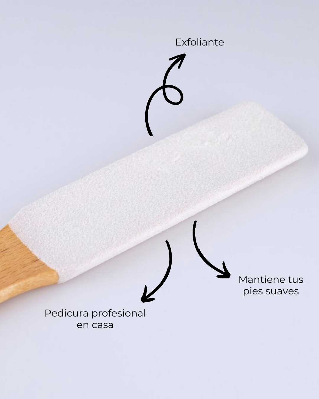 Raspador exfoliante de pies