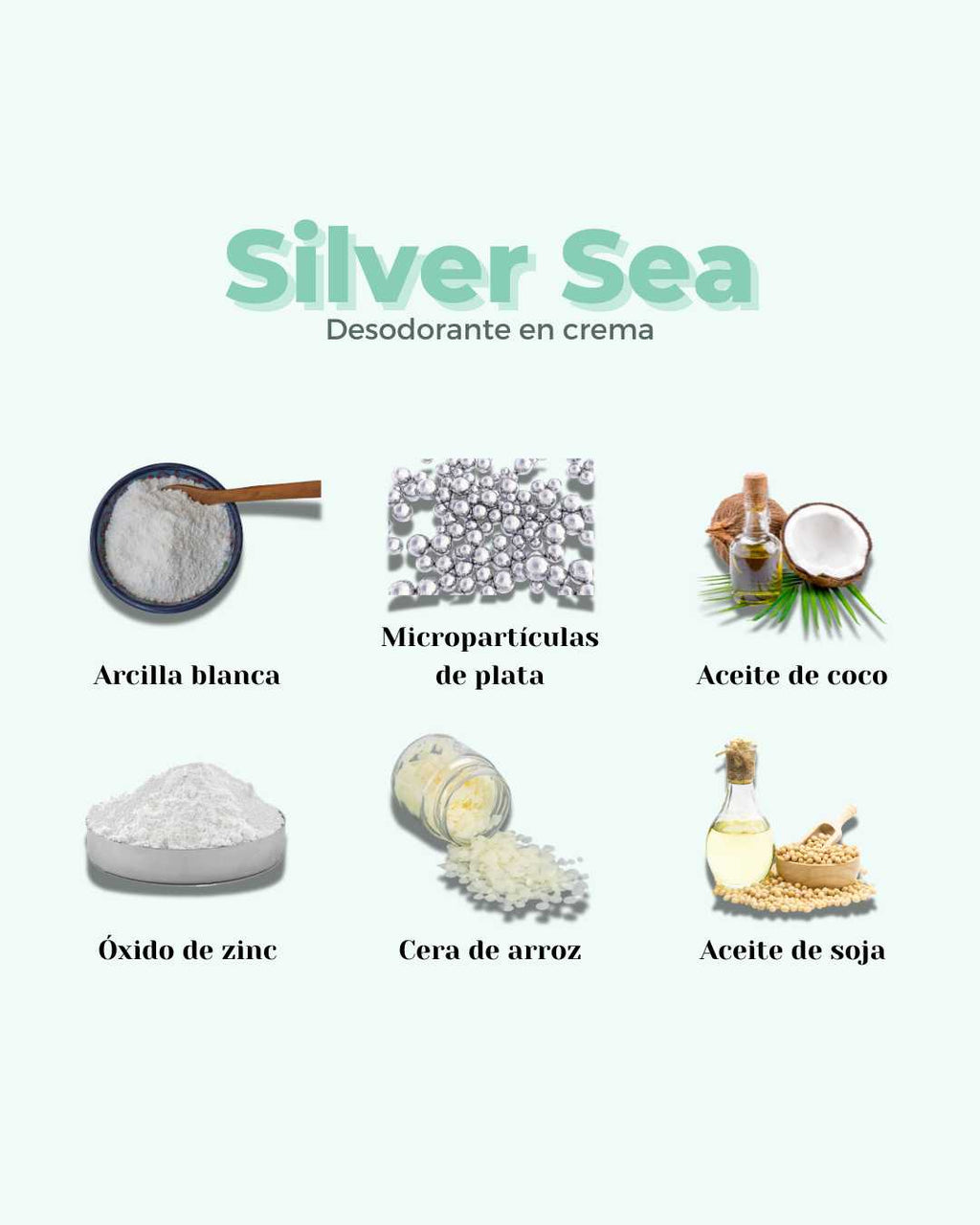 LIQUIDACIÓN Refill Desodorante Crema ECO Piel Sensible SILVER SEA