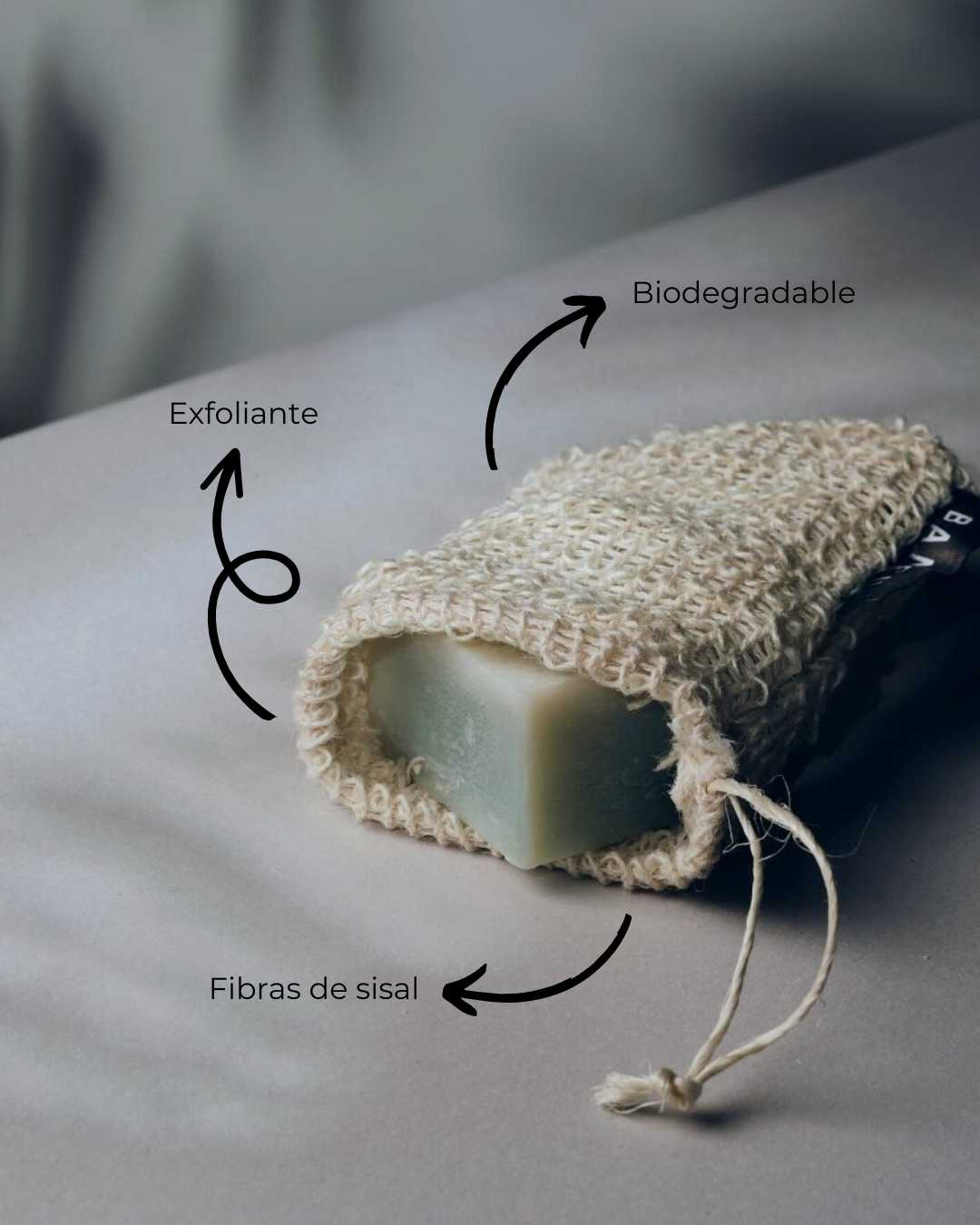 Saquito de Sisal Exfoliante