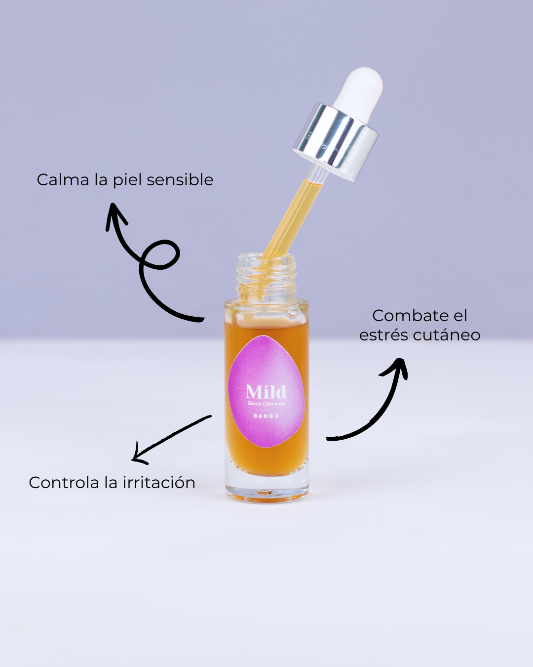 Sérum Facial Calmante Pieles Sensibles con Rojeces MILD